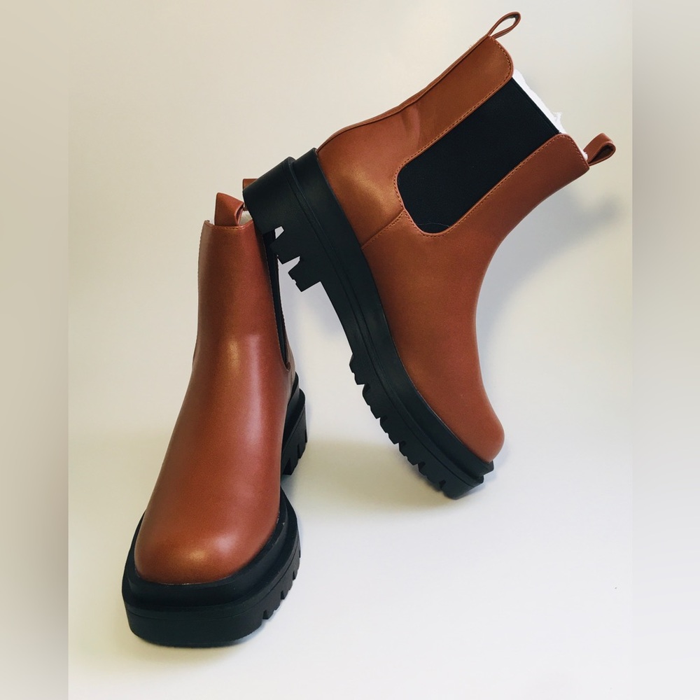 ZBY Chunky Ankle Boots